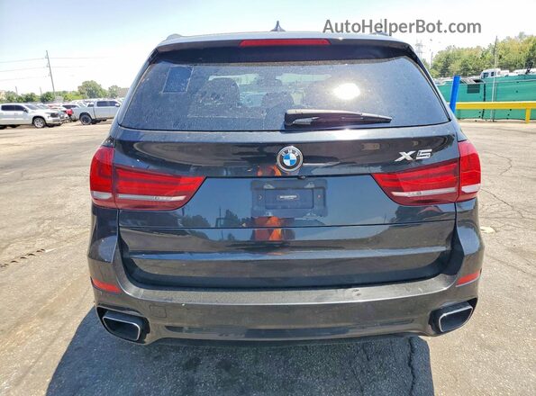 5UXKT0C59J0W00068 2018 BMW X5 Black Front interior view