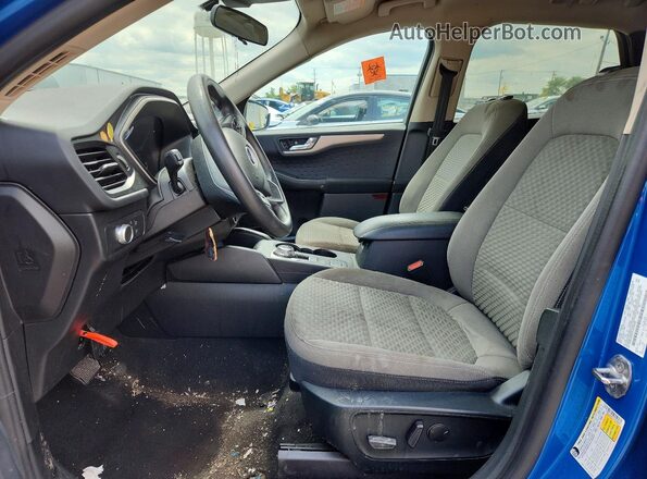 1FMCU0G67LUC56995 2020 FORD ESCAPE Blue Вид панелі приладів