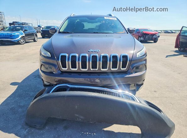 1C4PJLDB7GW200082 2016 JEEP CHEROKEE Gray Widok z tyłu