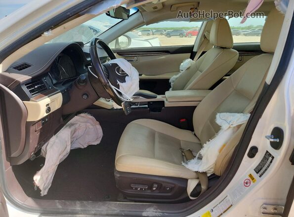JTHBK1GG9G2235358 2016 LEXUS ES350 White Vista del salpicadero