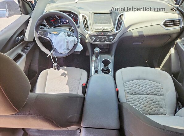 3GNAXKEV7KS538830 2019 CHEVROLET EQUINOX Синий Вид щитка приборов