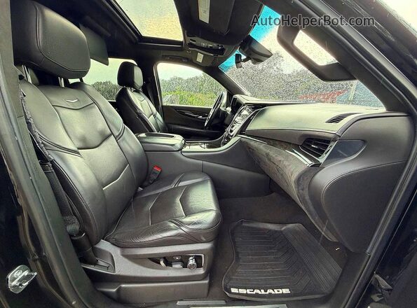 1GYS4KKJ2LR110640 2020 CADILLAC ESCALADE Black უკანა ხედი