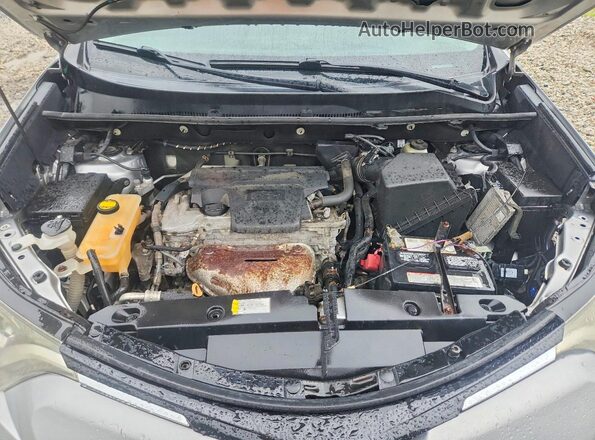2T3BFREV4HW666334 2017 TOYOTA RAV4 Серебряный Вид подкапотного пространства