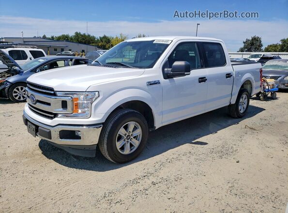 1FTEW1CG9JKC88416 2018 FORD F150 White Trasero izquierdo
