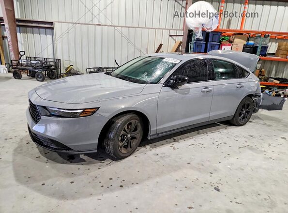 1HGCY1F49SA045328 2025 HONDA ACCORD Gray Trasero izquierdo