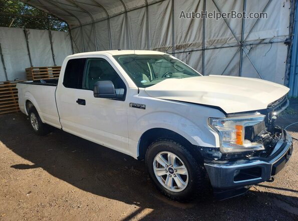 1FTEX1CPXJKD89610 2018 FORD F150 Белый Вид спереди