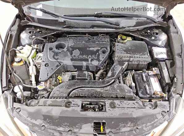 1N4AL3AP1HC211653 2017 NISSAN ALTIMA Gray ძრავის განყოფილების ხედი
