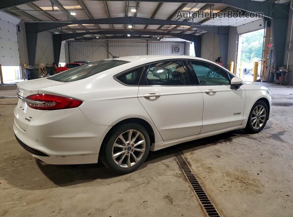 3FA6P0LU1HR400168 2017 FORD FUSION White Przód prawy
