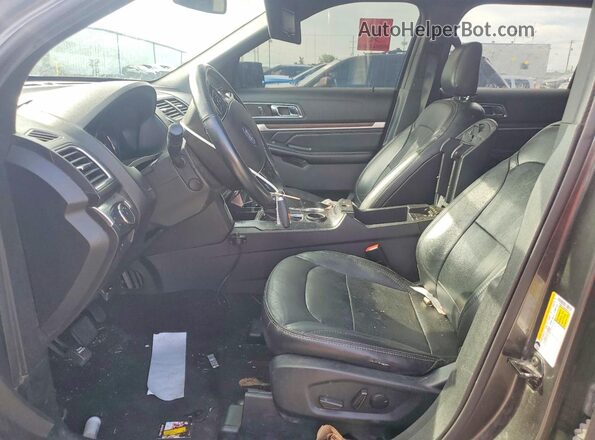 1FM5K7F85KGB42839 2019 FORD EXPLORER Серый Вид панели приборов