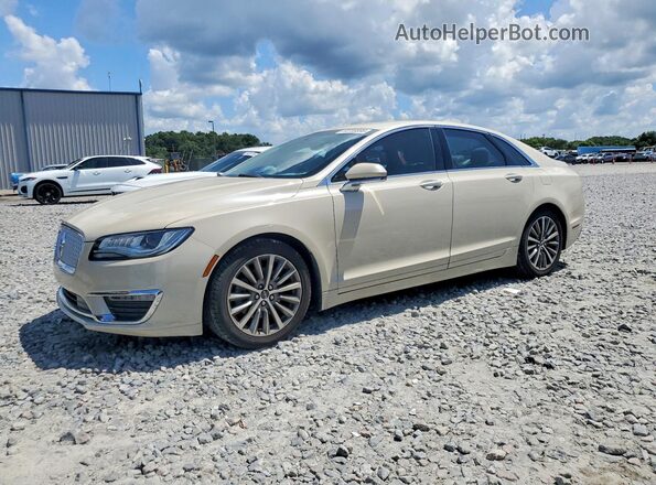 3LN6L5A98JR604291 2018 LINCOLN MKZ Cream Հետևի ձախ