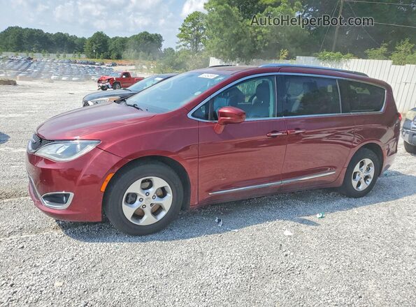 2C4RC1EG1HR538721 2017 CHRYSLER PACIFICA Red Հետևի ձախ