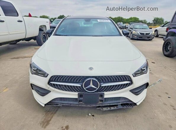 W1K5J4GB4MN153805 2021 MERCEDES-BENZ CLA-CLASS White Rear view
