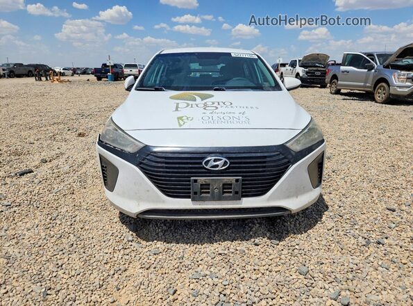 KMHC65LC0KU136747 2019 HYUNDAI IONIQ Белый Вид сзади