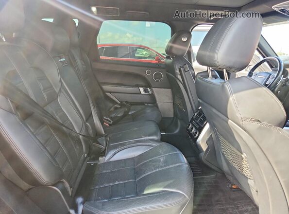 SALWV2FV1HA162373 2017 LAND ROVER RANGE Black Widok komory silnika