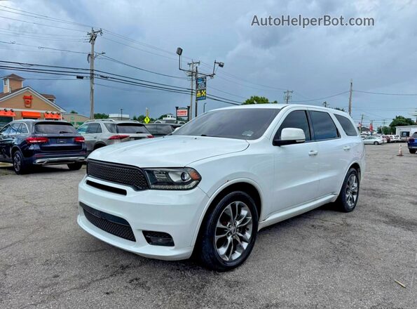 1C4RDHDG1KC650507 2019 DODGE DURANGO White უკანა მარცხენა