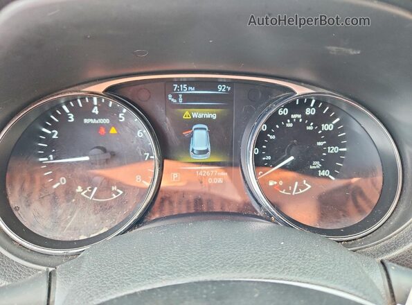 5N1AT2MT6GC917394 2016 NISSAN ROGUE Серебряный Вид задних сидений