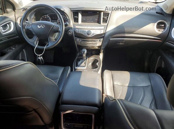 5N1DL0MM3HC518311 2017 INFINITI QX60 Черный Вид щитка приборов