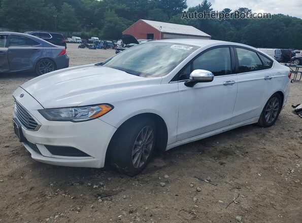 3FA6P0H79HR355516 2017 FORD FUSION Белый Задняя левая четверть