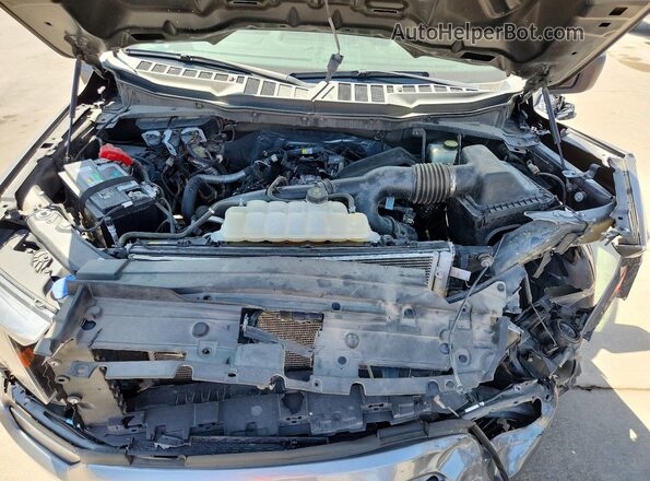 1FTEW1CP6PKD02751 2023 FORD F150 Gray Вид підкапотного простору