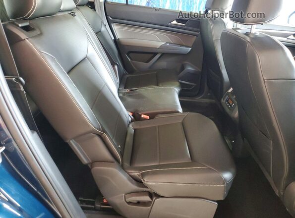 1V2LP2CA9MC601967 2021 VOLKSWAGEN ATLAS Blue ძრავის განყოფილების ხედი