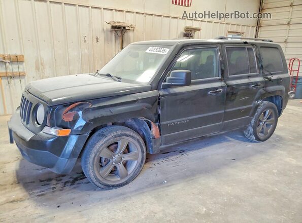 1C4NJPBA2GD761617 2016 JEEP PATRIOT Black Tył lewy