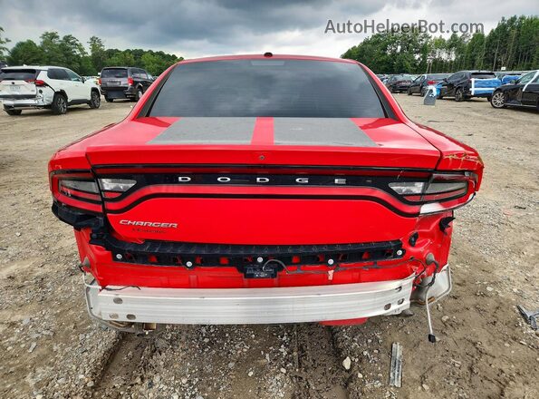 2C3CDXBG3NH258718 2022 DODGE CHARGER Red Front interior view