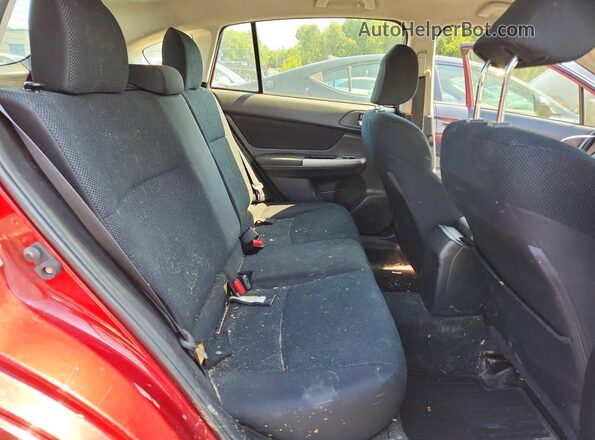 JF1GPAB61G8223540 2016 SUBARU IMPREZA Red Vista interior trasera