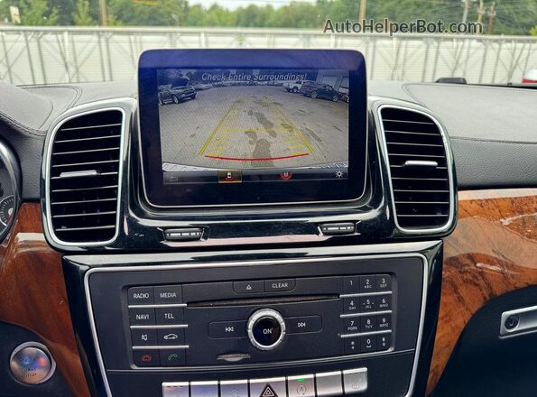 4JGDF6EE2JB151222 2018 MERCEDES-BENZ GLS Black წინა პანელის ხედი