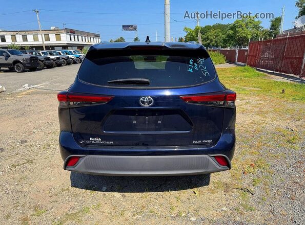 5TDGZRBHXLS512460 2020 TOYOTA HIGHLANDER Black Vista de la etiqueta del VIN