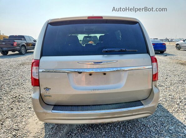 2C4RC1BG9GR155953 2016 CHRYSLER TOWN Beige Widok wnętrza z przodu