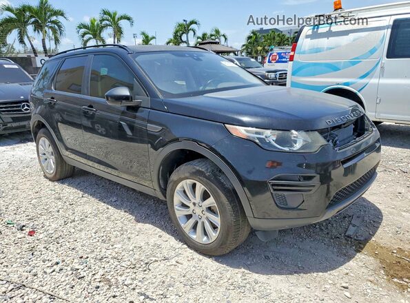 SALCP2FX6KH792516 2019 LAND ROVER DISCOVERY Black Widok z przodu