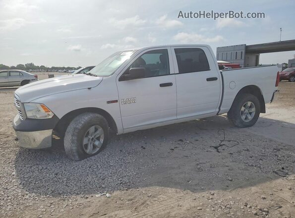 1C6RR7KM9JS120768 2018 RAM 1500 Белый Задняя левая четверть