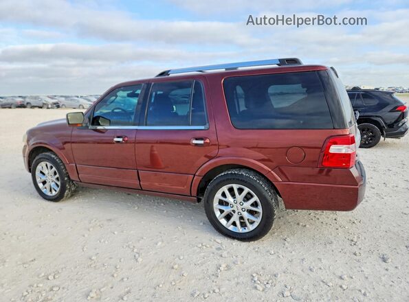 1FMJU2AT2HEA39180 2017 FORD EXPEDITION Maroon Rear right