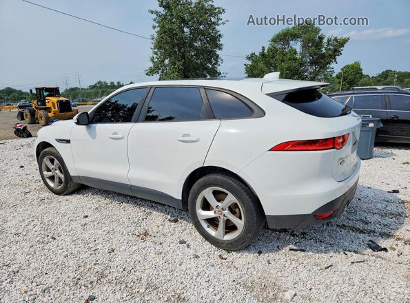 SADCJ2GX9JA237580 2018 JAGUAR F-PACE White უკანა მარჯვენა