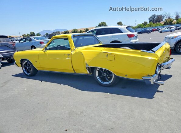 45480L109684 1964 CHEVROLET EL Yellow Tył lewy