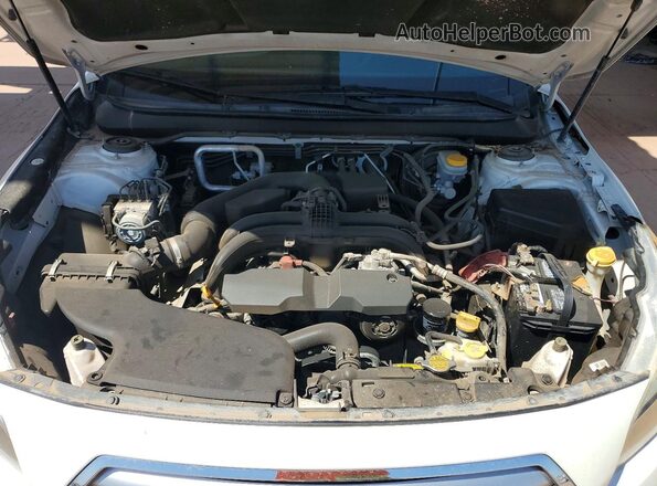 4S4BSAHC8H3418013 2017 SUBARU OUTBACK White Widok naklejki z numerem VIN