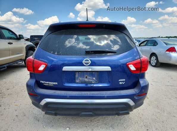 5N1DR2MM4JC649103 2018 NISSAN PATHFINDER Blue Front interior view