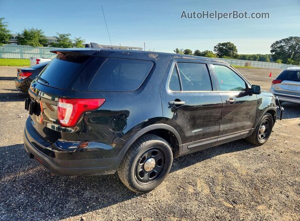 1FM5K8AR2JGC17212 2018 FORD EXPLORER Black Delantero derecho