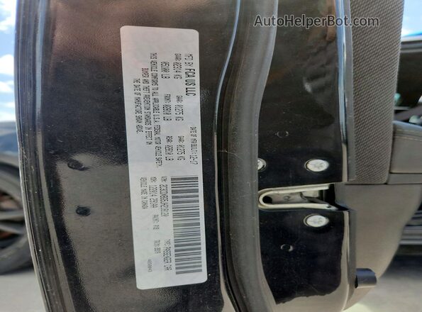 2C3CDXBG5JH218120 2018 DODGE CHARGER Black Вид наклейки з VIN-кодом