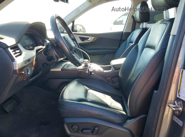 WA1LHAF79JD024950 2018 AUDI Q7 Серый Вид панели приборов