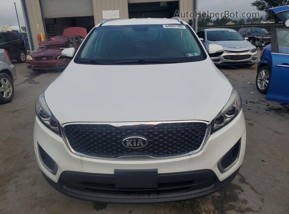 5XYPGDA33HG255824 2017 KIA SORENTO White Vista trasera