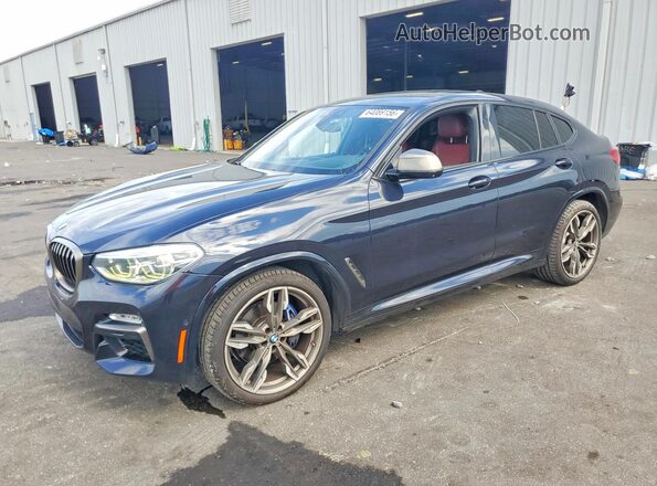 5UXUJ5C58KLJ63627 2019 BMW X4 Charcoal Trasero izquierdo