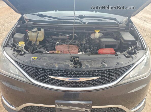 2C4RC1BG4HR543867 2017 CHRYSLER PACIFICA Black Widok naklejki z numerem VIN