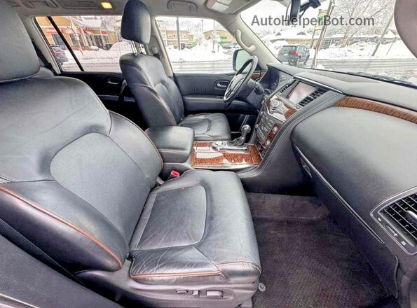 JN8AY2ND0LX017420 2020 NISSAN ARMADA Black Vista frontal