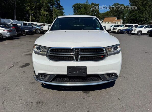 1C4RDJAG8JC462819 2018 DODGE DURANGO Белый Вид сзади
