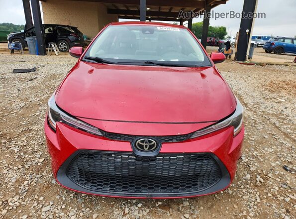 5YFEPRAE1LP095288 2020 TOYOTA COROLLA Red Հետևի տեսք