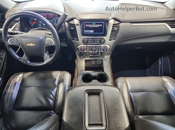 1GNSKHKC3LR282733 2020 CHEVROLET SUBURBAN Gray ხელსაწყოთა პანელის ხედი