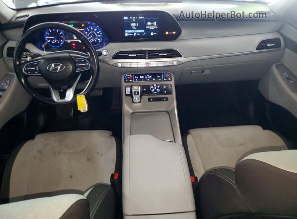 KM8R3DHEXNU359602 2022 HYUNDAI PALISADE Gray Սարքավորումների վահանակի տեսք
