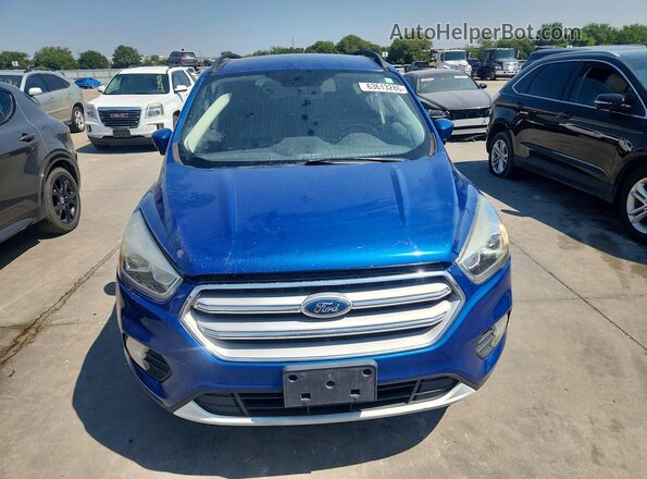 1FMCU9HD5KUC07939 2019 FORD ESCAPE Синий Вид сзади