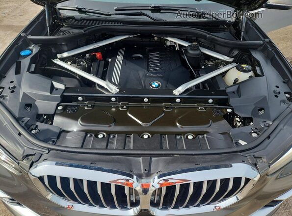 5UXCR4C07L9B83209 2020 BMW X5 Green VIN sticker view